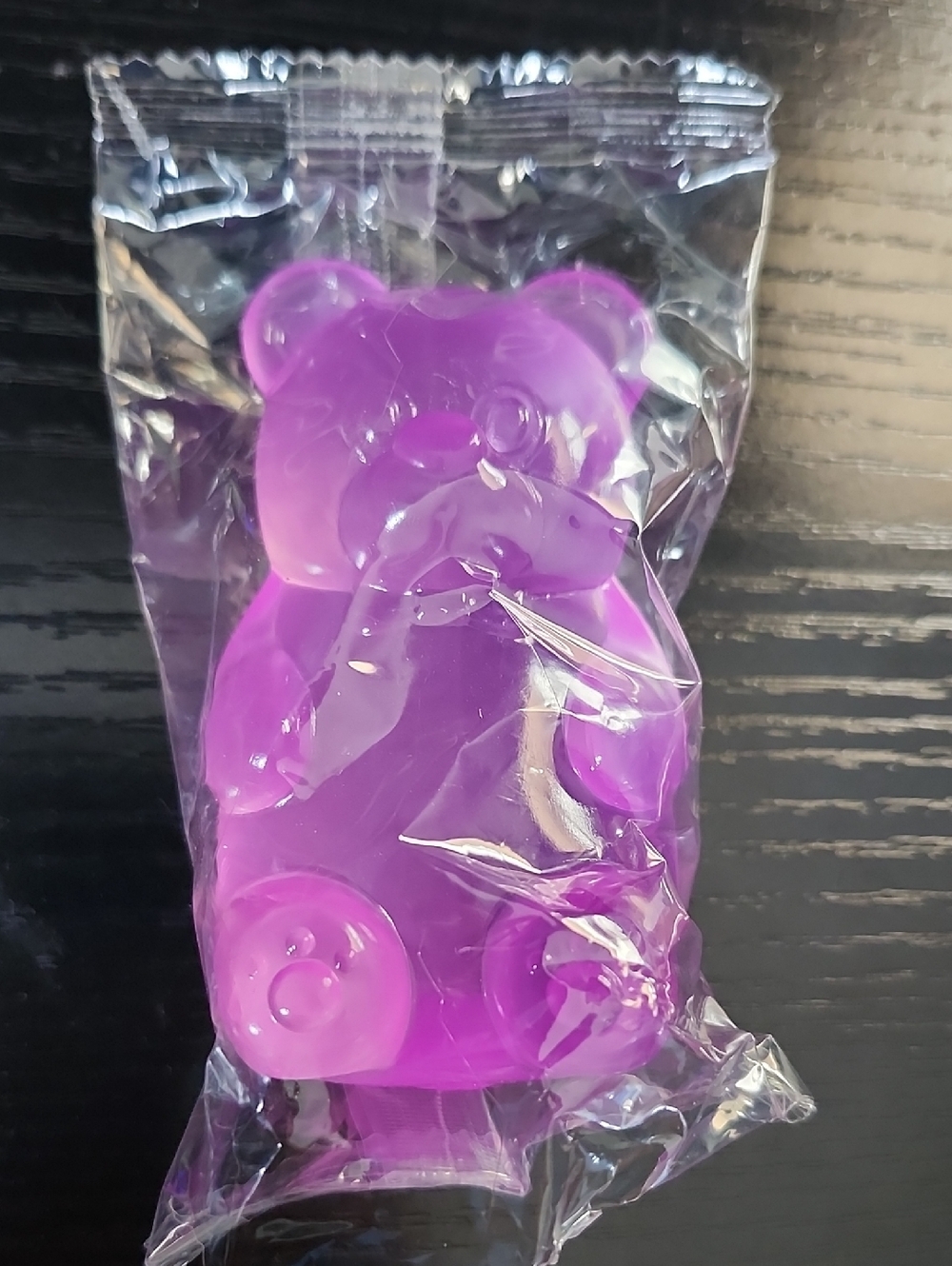 Purple Gummy Bear Slow Rise Squeeze Toy
